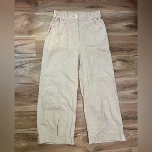 Cotton crop trousers